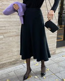 Evea A-line knit skirt