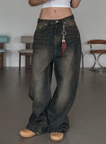 (UNISEX) In Our Washing Wide Denim