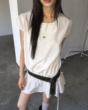 Yukia Rose Vintage Snap Leather Belt