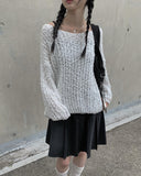 Sani mongle loose fit knit