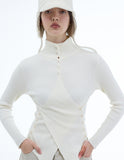 Everzon Ribbed Wrap Sweater