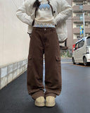 Aton Cargo Pocket Wide Pants