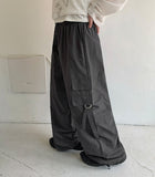 Dyoku cut banding string cargo pants