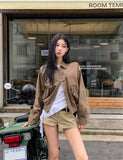 Cinder Bohemian Studded Bomber Jacket