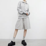 Maryna Button Sweatshirt