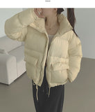 High-Neck Big Pocket High Quality Loose Couple Thick Padding