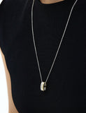 Triple Silver (C) Necklace M