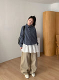 Rammi Check Crop Shirt