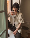 Hero Tweed Half Shirt