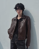 Monochrome Max Leather Jacket