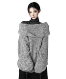 Fluffy long over knit