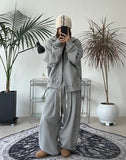 Dihen Two Way Hooded Zip-Up