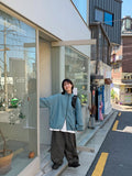 [unisex] Nekoda Two-Way String Color Wind Jumper