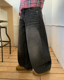 Kinnoi Washing Balloon Wide Denim Pants