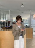 Humao Summer Punching Knit Cardigan