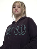 STILL FLOWER Hood Zip-Up