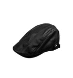 Leather Buckle Hunting Cap