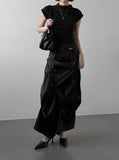 Softneck drop short-sleeve tee
