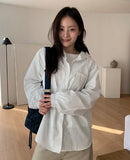 Tucky Stripe Over Hood Shirt