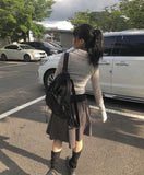 Iri midi flare skirt