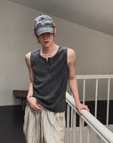 Dust Pigment Henley Sleeveless
