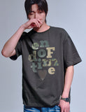 Camo END OF TIME Short Sleeve Tee