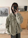 [unisex] Coldw Hood Layered Collar Jacket