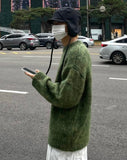 Clover mohair knit