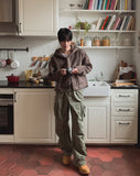 Warp Vintage Dyeing Balloon Cargo Pants