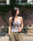 How Lace Ribbon Sleeveless
