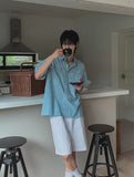 Soz Two-Tuck Bermuda Cotton Pants