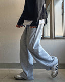 1+1 USA Cotton Tantan Wide Pants & Jogger Pants