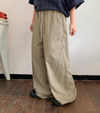 [unisex] Mitiru banding string summer nylon pants