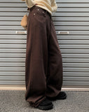 Choco Wide Cotton Pants