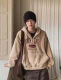 Hippy Fleece Half Zip Up Hoodie