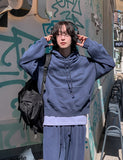 [LAN ARCHIVE] Pigment Patch Logo Crop Hoodie