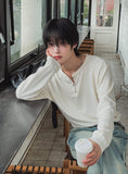 Rocky Hook Henley Neck Long Sleeve T-Shirt