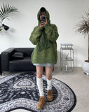 Blan Brush Round Knit