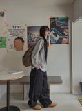 Raon Dart Non-Fade Balloon Denim Pants