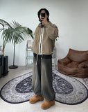 Bato Washed Balloon Denim Pants