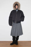 (6oz) FUR HOOD PADDED JUMPER