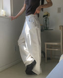 Serion cut balloon fit cotton pants