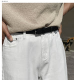 Locle leather belt
