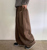 Kehilta Rivet Cotton Banding Balloon Wide Pants