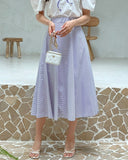 Feud Flared Banding Long Skirt