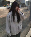 Unt Incision Boxy Leather Blouson Jacket