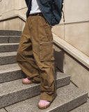 Kunst stone washed cargo pants