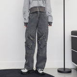 Bleak Pocket Slit Pants