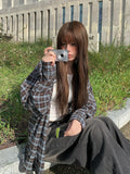 Petal Vintage Sand Washing Denim Wide Pants