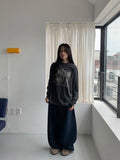 Podane Pigment Printing Over Long Sleeve Tee